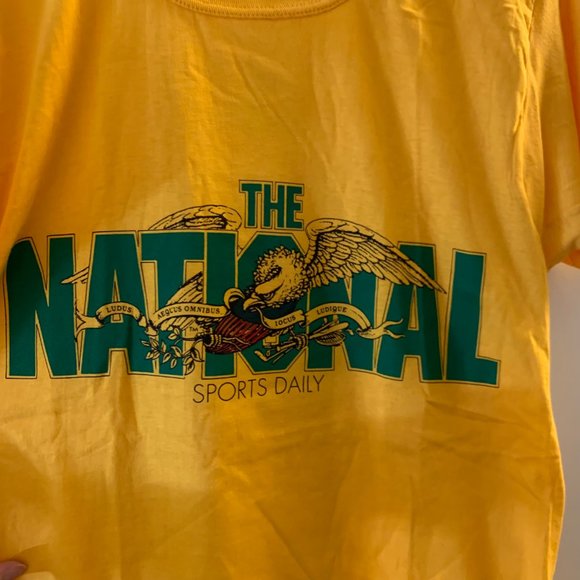 VINTAGE 90S NATIONAL SPORTS DAILY STARTER TEE - Picture 3 of 7